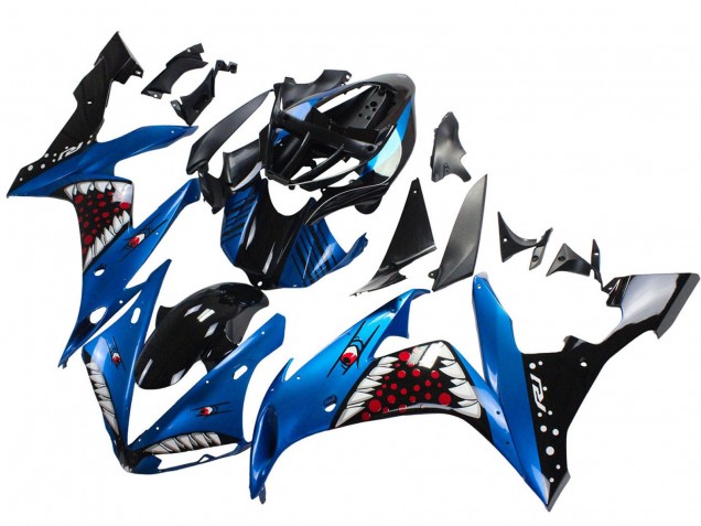 2004-2006 Yamaha YZF 1000 R1 Motorcycle Fairings - Blue Black Red White Shark Canada for Sale