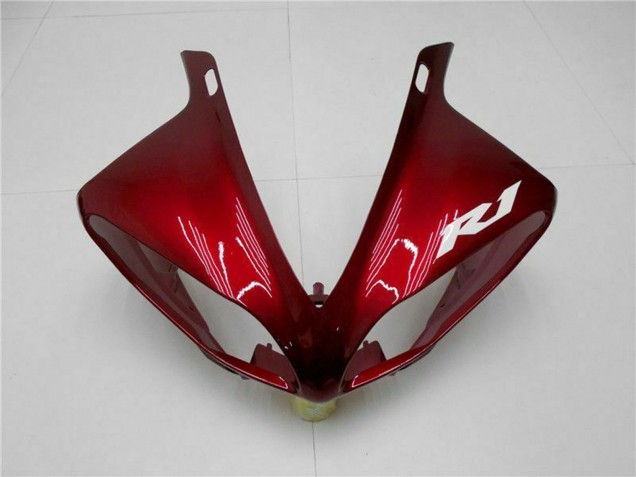 2009-2011 Yamaha YZF 1000 R1 Motorcycle Fairings - Red Matte Black Canada for Sale