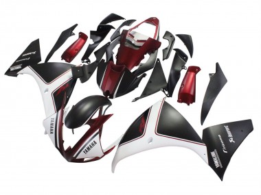 2009-2011 Yamaha YZF 1000 R1 Motorcycle Fairings - Red White Matte Black Canada for Sale