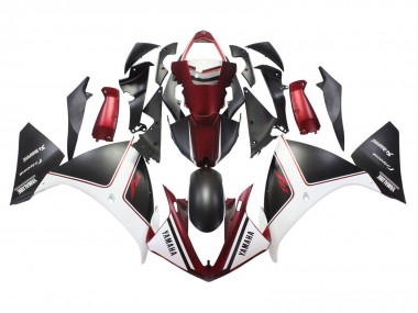 2009-2011 Yamaha YZF 1000 R1 Motorcycle Fairings - Red White Matte Black Canada for Sale