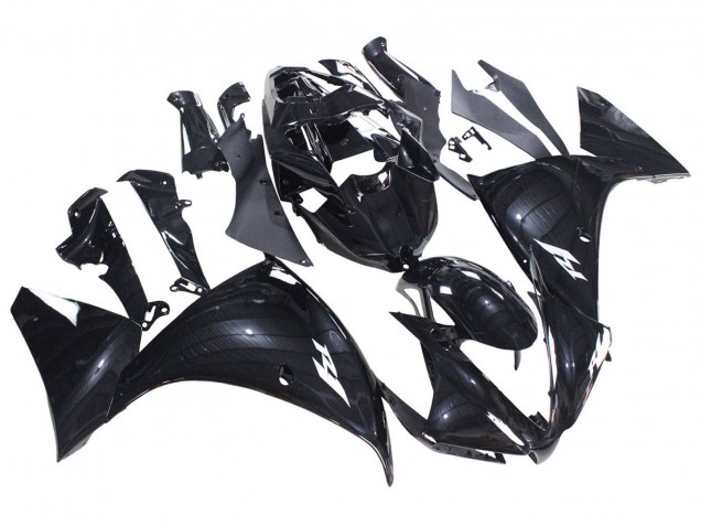 2012-2014 Yamaha YZF 1000 R1 Motorcycle Fairings - Glossy Black Canada for Sale
