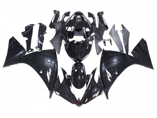 2012-2014 Yamaha YZF 1000 R1 Motorcycle Fairings - Glossy Black Canada for Sale