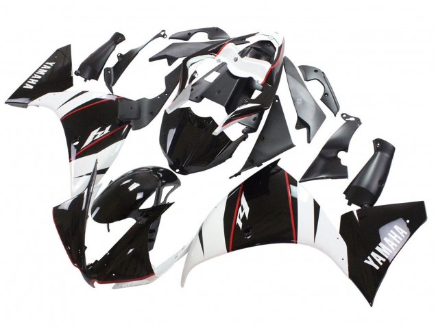 2012-2014 Yamaha YZF 1000 R1 Motorcycle Fairing - White Red Glossy Black Canada for Sale
