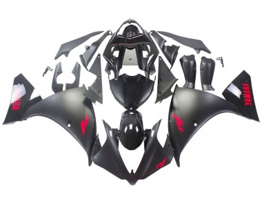 2012-2014 Yamaha YZF 1000 R1 Motorcycle Fairings - Glossy Black Matte Black Red Canada for Sale