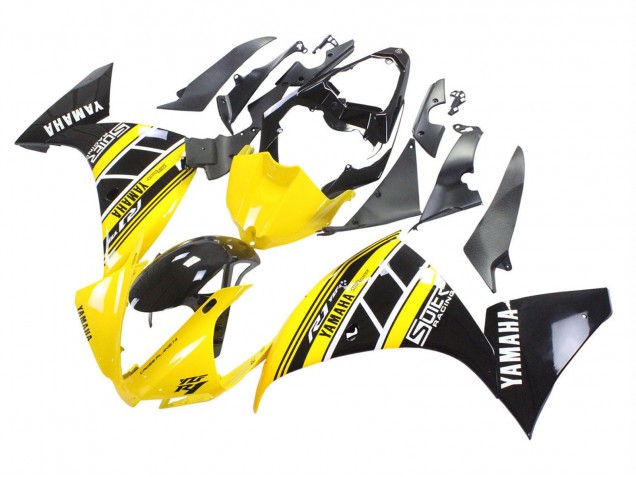 2012-2014 Yamaha YZF 1000 R1 Motorcycle Fairings - Yellow White Black Canada for Sale