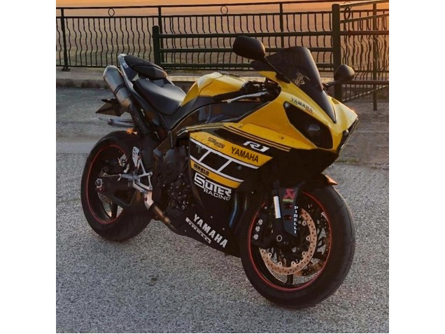 2012-2014 Yamaha YZF 1000 R1 Motorcycle Fairings - Yellow White Black Canada for Sale