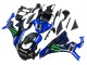 2015-2019 Yamaha YZF 1000 R1 Motorcycle Fairings - Blue Matte Black Green Monster ENEOS Canada for Sale