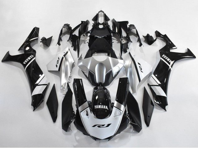 2020-2025 Yamaha YZF 1000 R1 Motorcycle Fairings - Silver White Glossy Black Canada for Sale