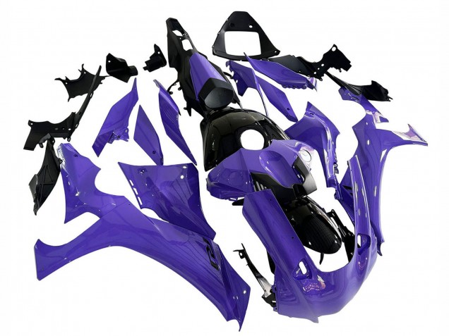 2020-2025 Yamaha YZF 1000 R1 Motorcycle Fairings - Purple Glossy Black Canada for Sale