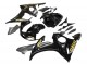 2006-2009 Yamaha YZF R6S Motorcycle Fairings - Glossy Black Gold Decals Canada for Sale