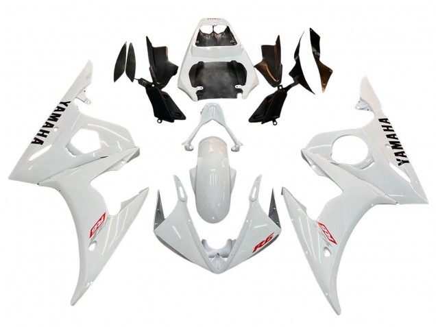 2003-2004 Yamaha YZF R6 Motorcycle Fairing - White Canada for Sale