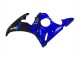 2006-2009 Yamaha YZF R6S Motorcycle Fairings - Blue Glossy Black Canada for Sale