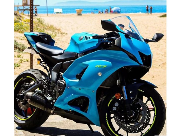 2021-2024 Yamaha YZF R7 Motorcycle Fairings - Blue Canada for Sale