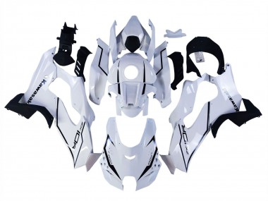 2021-2025 Kawasaki ZX10R Motorcycle Fairings - White Black Canada for Sale