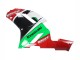 2007-2008 Kawasaki ZX6R Motorcycle Fairings - Green Red Canada for Sale
