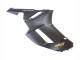 2007-2008 Kawasaki ZX6R Motorcycle Fairings - Matte Black with Yellow Logo Ninja Canada for Sale