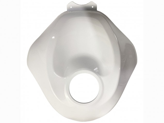 2019-2022 Kawasaki ZX6R Motorcycle Fairings - White Black Carbon Fiber Canada for Sale