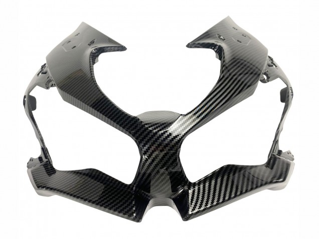 2019-2022 Kawasaki ZX6R Motorcycle Fairings - White Black Carbon Fiber Canada for Sale