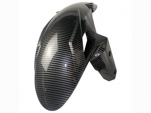 2019-2022 Kawasaki ZX6R Motorcycle Fairings - White Black Carbon Fiber Canada for Sale