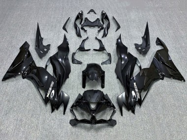 2019-2022 Kawasaki ZX6R Motorcycle Fairing - Glossy Black Canada for Sale