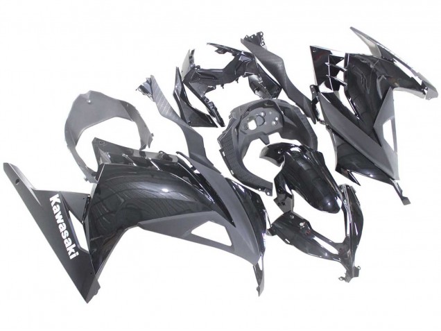 2013-2024 Kawasaki EX300 Motorcycle Fairings - Glossy Black Canada for Sale