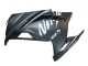 2013-2024 Kawasaki EX300 Motorcycle Fairings - Matte Black White Elf Snow Canada for Sale