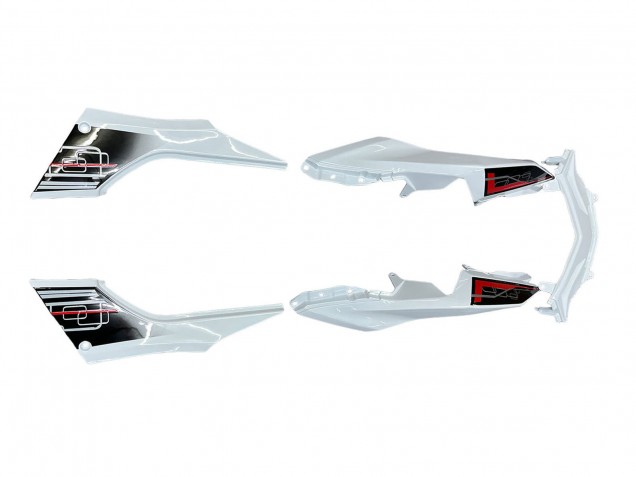 2013-2024 Kawasaki EX300 Motorcycle Fairings - White Red Black Canada for Sale