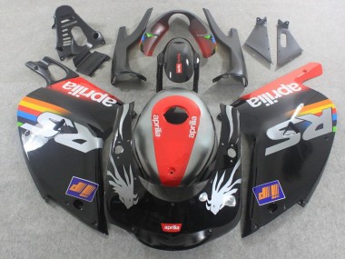2000-2005 Aprilia RS125 Motorcycle Fairings - Black Red Silver Canada for Sale