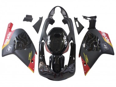 2000-2005 Aprilia RS125 Motorcycle Fairings - Black Red Yellow Canada for Sale