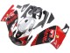 2000-2005 Aprilia RS125 Motorcycle Fairings - Red Black Silver Racing Canada for Sale