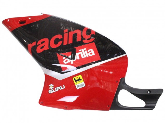 2000-2005 Aprilia RS125 Motorcycle Fairings - Red Black Silver Racing Canada for Sale