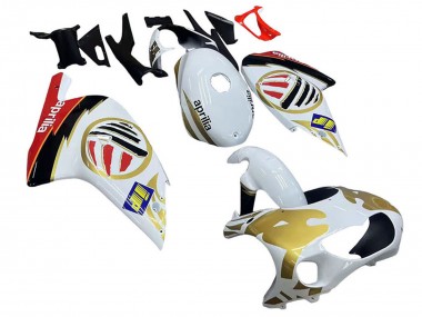 2000-2005 Aprilia RS125 Motorcycle Fairings - White Yellow Red Canada for Sale