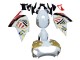 2000-2005 Aprilia RS125 Motorcycle Fairings - White Yellow Red Canada for Sale