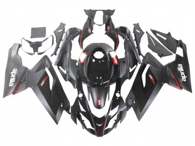 2006-2011 Aprilia RS125 Motorcycle Fairings - Glossy Black Red White Decal Canada for Sale