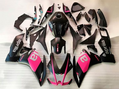 2006-2011 Aprilia RS125 Motorcycle Fairings - Matte Black Pink Canada for Sale