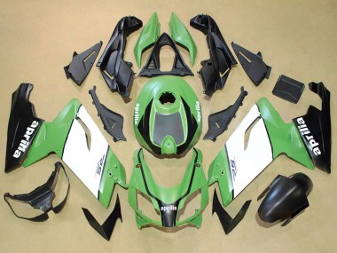 2006-2011 Aprilia RS125 Motorcycle Fairings - Green White Black Canada for Sale
