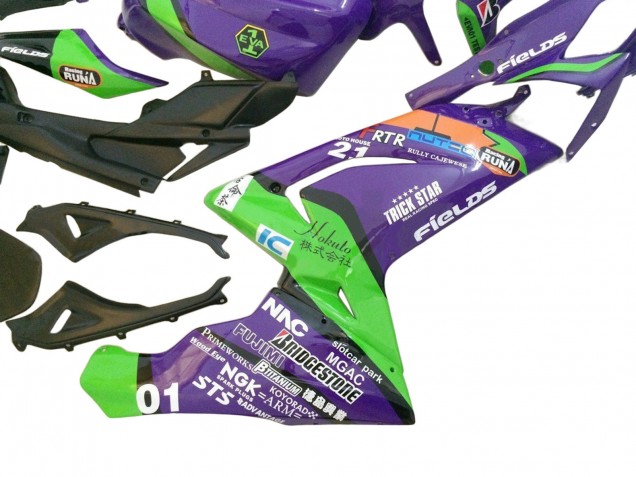 2006-2011 Aprilia RS125 Motorcycle Fairings - Purple Green Red Canada for Sale