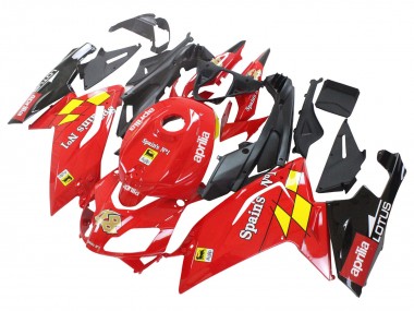 2006-2011 Aprilia RS125 Motorcycle Fairings - Red White Yellow Black Canada for Sale