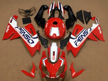 2006-2011 Aprilia RS125 Motorcycle Fairings - Red White Canada for Sale