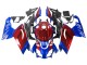 2006-2011 Aprilia RS125 Motorcycle Fairings - Blue Red Canada for Sale