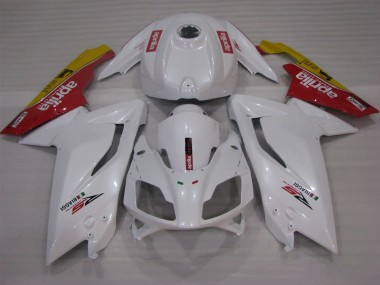 2006-2011 Aprilia RS125 Motorcycle Fairings - White Red Yellow Canada for Sale