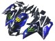 2006-2011 Aprilia RS125 Motorcycle Fairings - Blue Black Green Monster 46 Canada for Sale