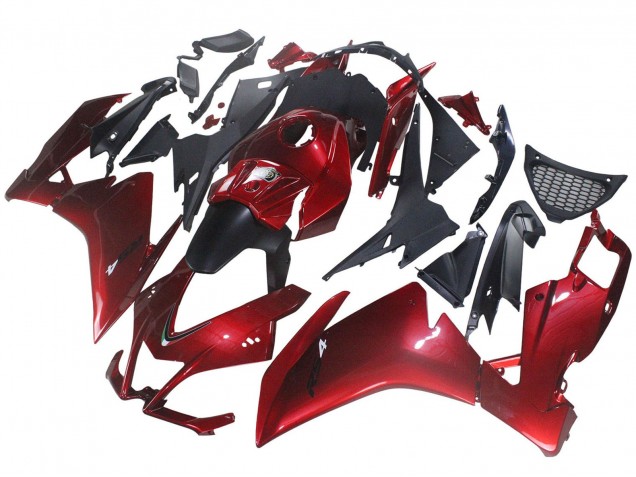 2012-2018 Aprilia RS4 50 125 Motorcycle Fairing - Red Matte Black Canada for Sale