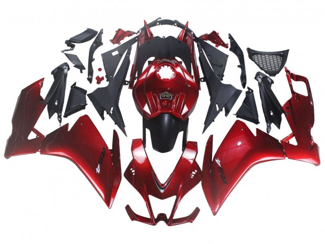 2012-2018 Aprilia RS4 50 125 Motorcycle Fairing - Red Matte Black Canada for Sale