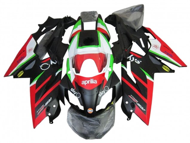 2012-2018 Aprilia RS4 50 125 Motorcycle Fairing - White Red Green Glossy Black Canada for Sale