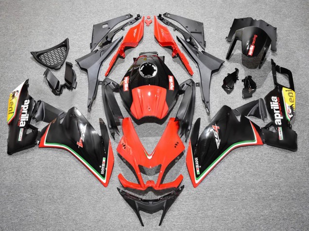 2012-2018 Aprilia RS4 50 125 Motorcycle Fairings - Red Yellow Glossy Black Canada for Sale