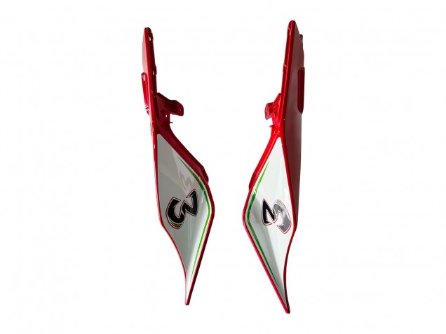 2012-2018 Aprilia RS4 50 125 Motorcycle Fairing - White Red Green Yellow Alitalia Canada for Sale