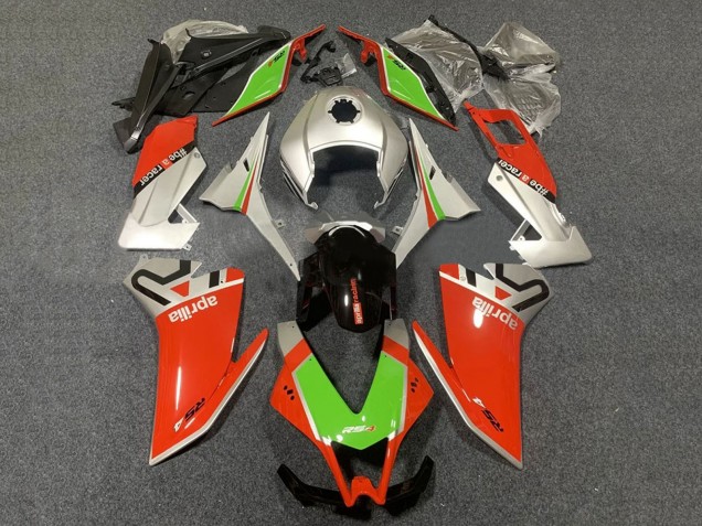 2012-2018 Aprilia RS4 50 125 Motorcycle Fairing - Silver Red Green Glossy Black Canada for Sale
