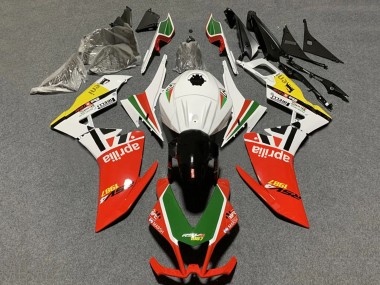 2012-2018 Aprilia RS4 50 125 Motorcycle Fairings - White Red Green Yellow Canada for Sale