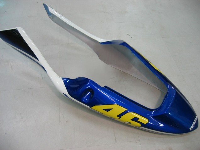 2004-2007 Honda CBR600 F4i Motorcycle Fairings - Yellow Blue White Black Nastro Azzurro Canada for Sale